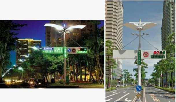 道路交通合杆景觀路燈